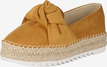 Espadrilles BULLBOXER en jaune : devant