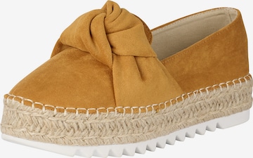 Espadrillas di BULLBOXER in giallo: frontale