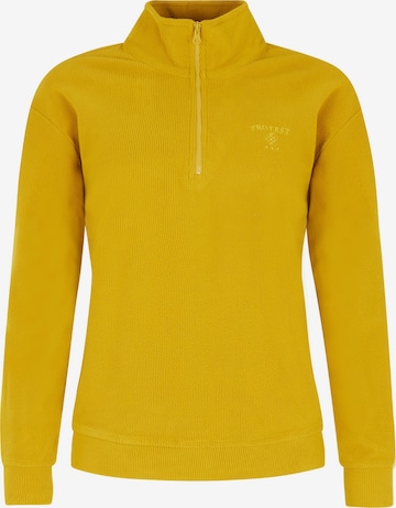 PROTEST Athletic Sweatshirt 'PRTNAPPA' in Yellow: front