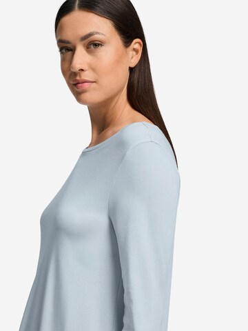 Hanro Nachthemd ' Pilar ' in Blauw