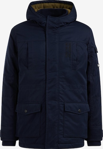 WE Fashion Between-season jacket in Blue: front