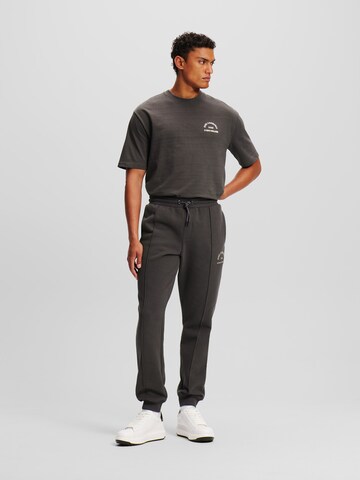 Regular Pantalon Karl Lagerfeld en gris