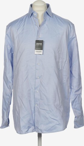 SEIDENSTICKER Button Up Shirt in L in Blue: front