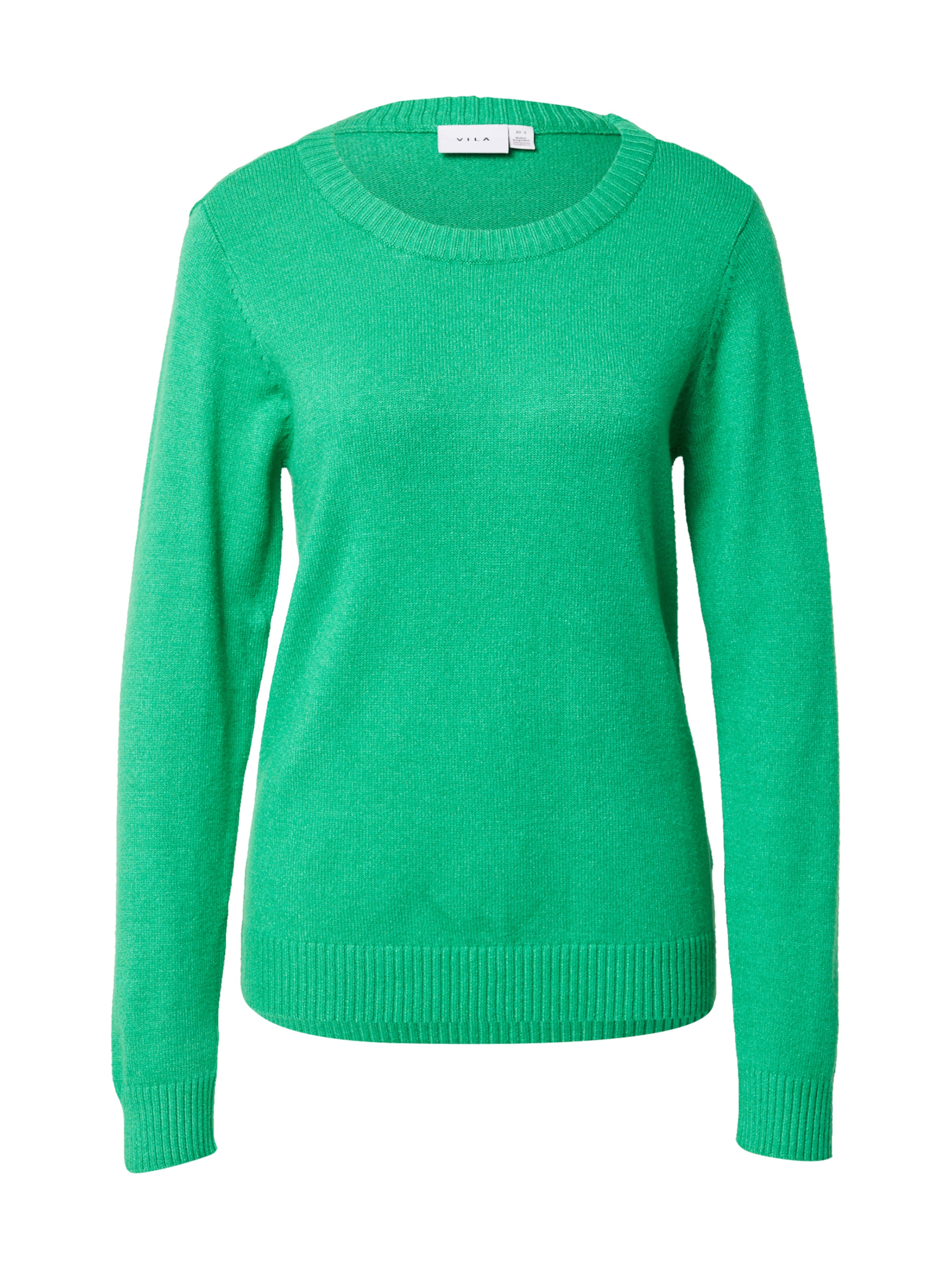 VILA Sweater 'Ril' in Green: front