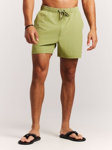 PROTEST Board Shorts 'PRTIgapo' in Green: front