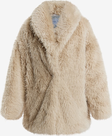 Manteau d’hiver DreiMaster Vintage en beige : devant