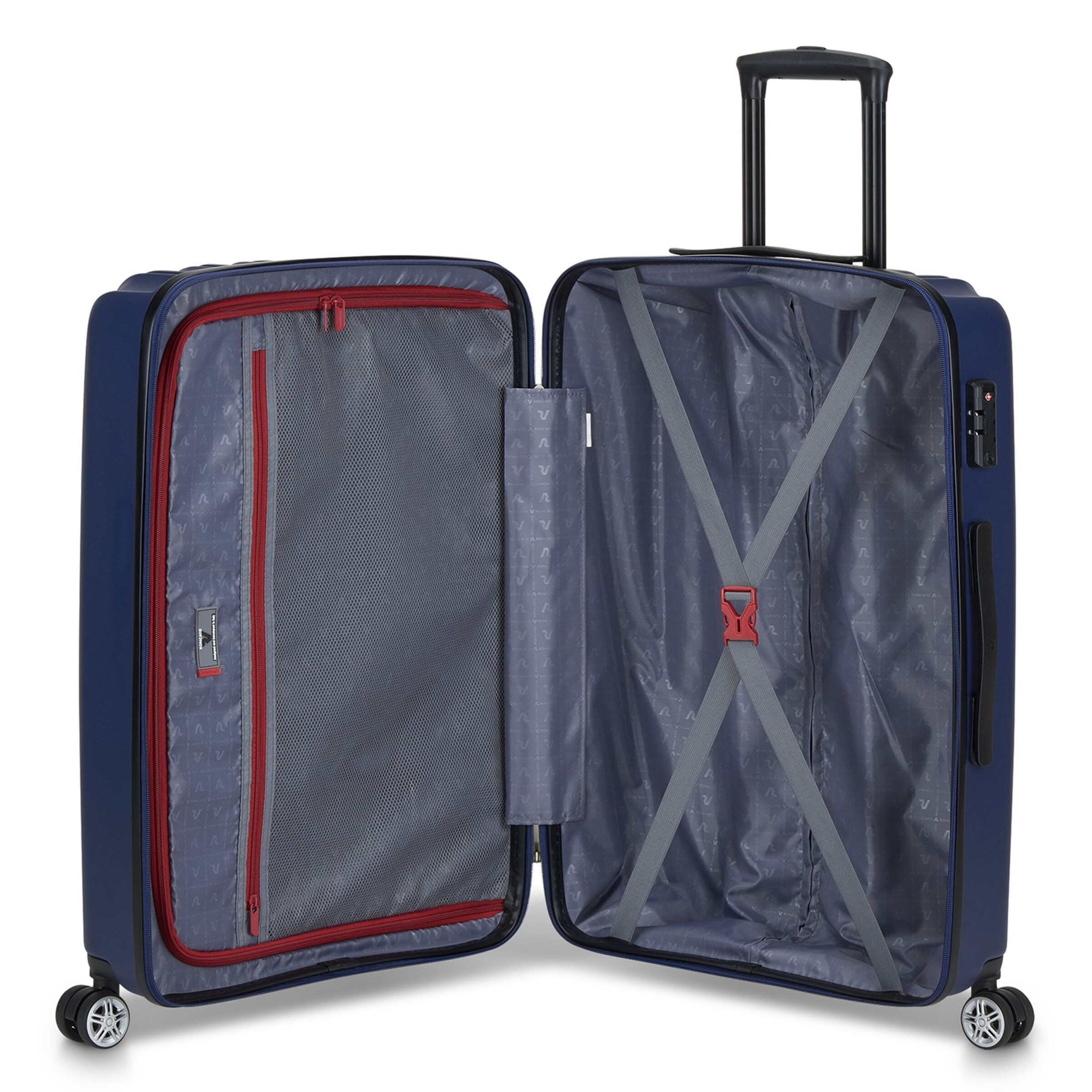 Roncato Suitcase Set 'Element 2.0' in Blue