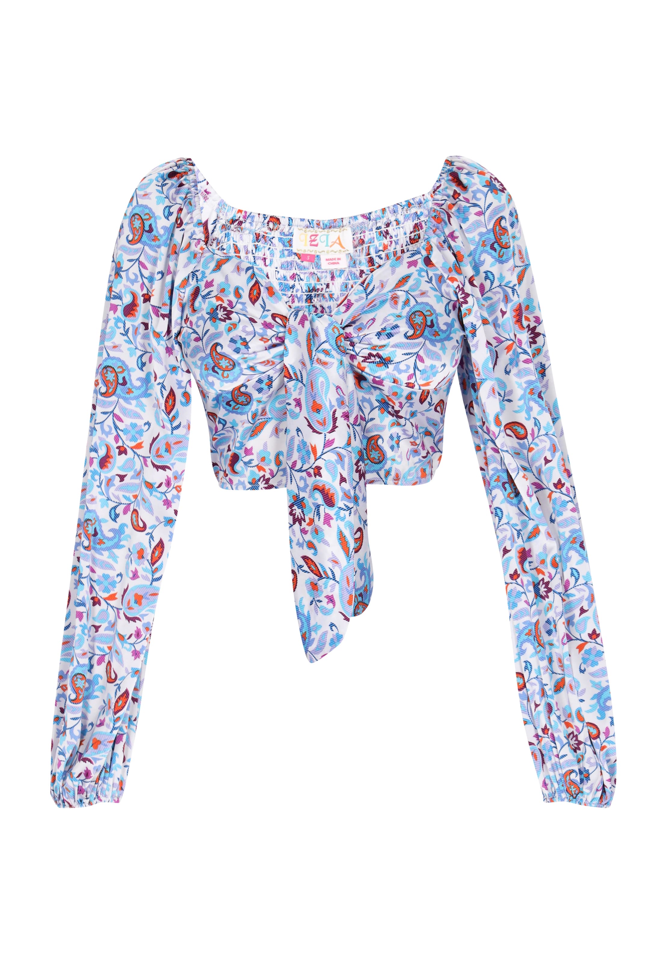 Palaidinė iš IZIA, spalva – mėlyna / purpurinė / oranžinė, Prekių apžvalga