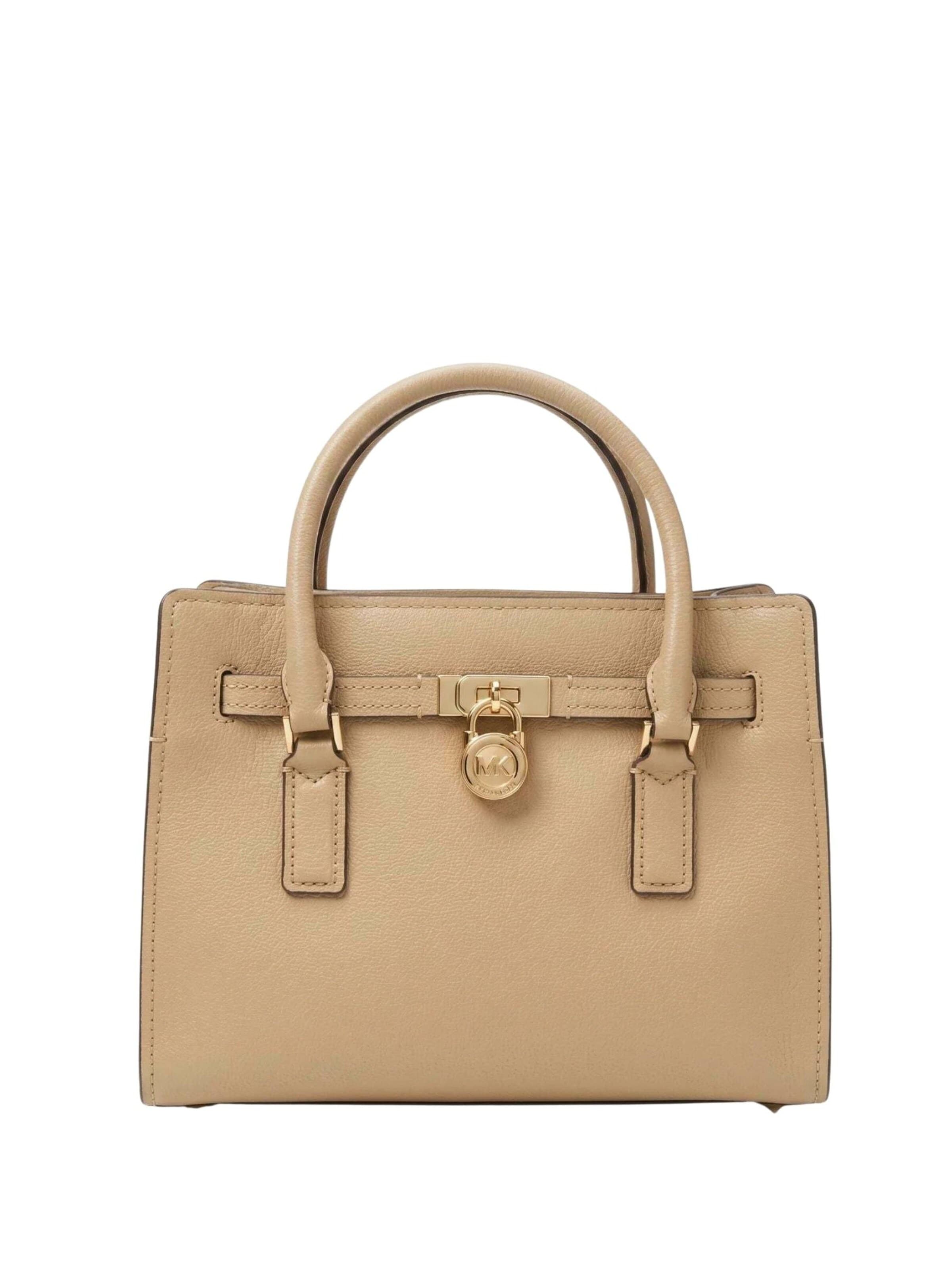 Michael Kors - Bolso de hombro 'MICHAEL KORS HAMILTON MODERNE BORSA' en beige: frente