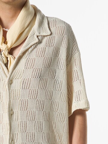 Comfort fit Camicia 'Cowslip' di VAMOS CLO in beige