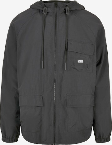 Urban Classics Between-Season Jacket in Grey: front