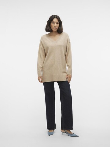 VERO MODA Pullover 'Gold' in Beige