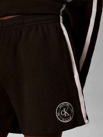 Calvin Klein Pyjama in Schwarz