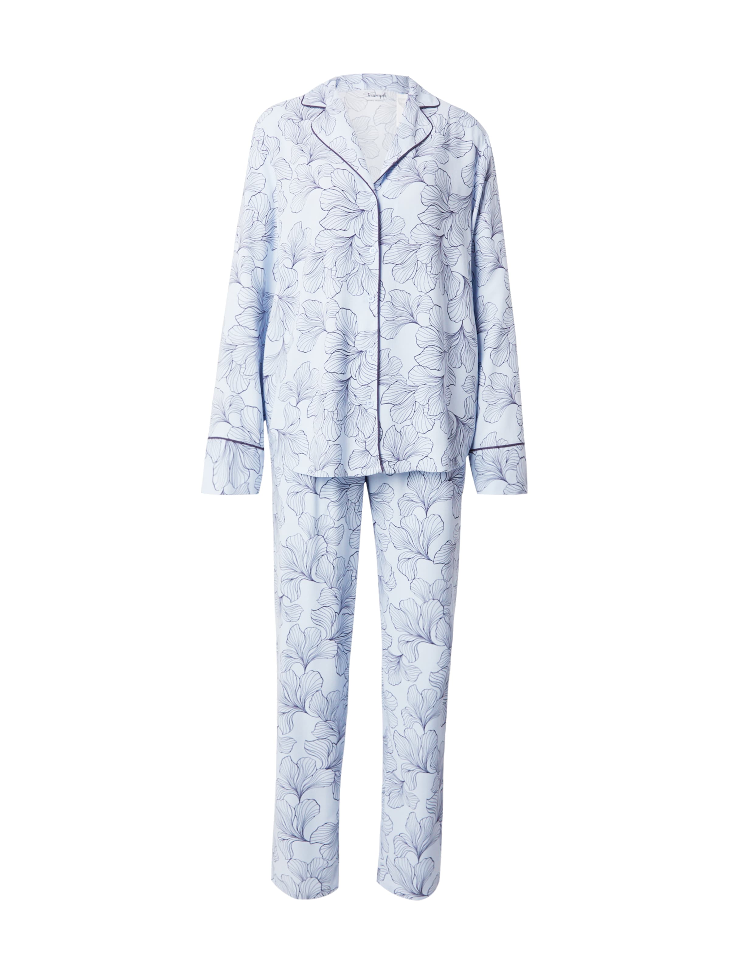 Pyjama TRIUMPH en bleu : devant