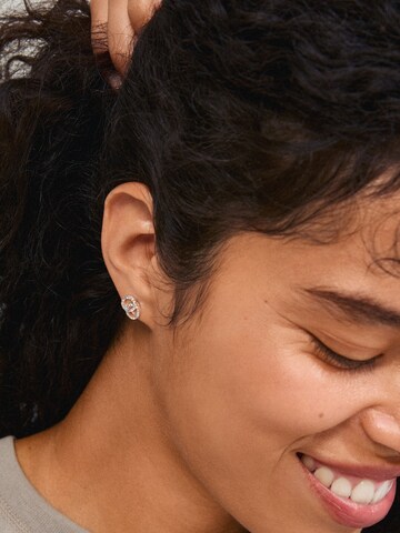 Pilgrim Earrings 'Jolina' in Silver: front