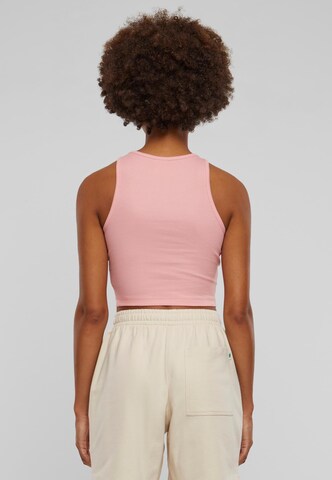 Bandeau T-shirt Urban Classics en rose