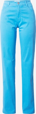 BRAX Regular Broek 'Carola' in Blauw: voorkant