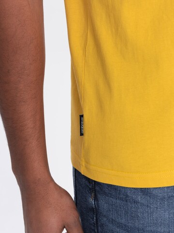Ombre Shirt 'OM-TSBS-0146' in Yellow