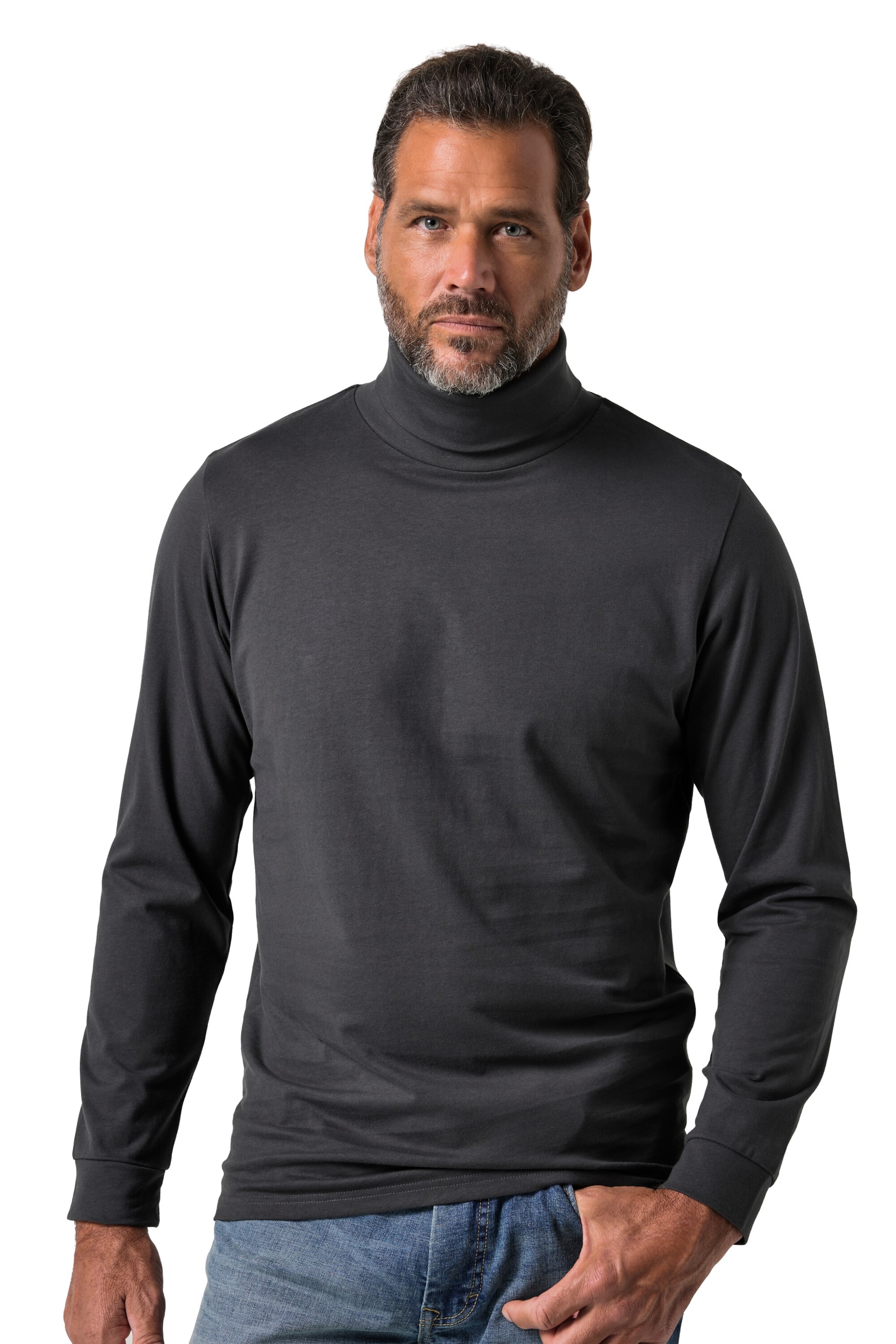 JP1880 Shirt in Black: front