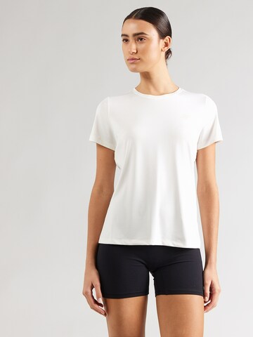 4F Funktionsshirt 'FNK' in Weiß: Vorderseite