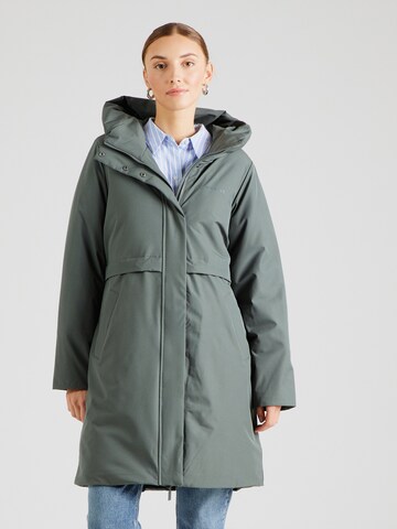 Parka mi-saison 'Lyn' mazine en vert : devant