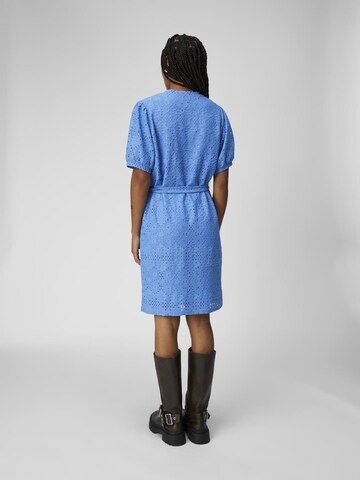 OBJECT - Vestido 'Feodora' em azul