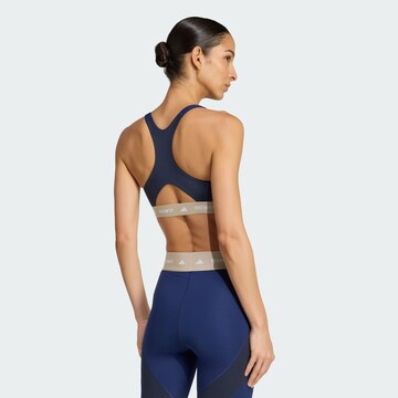ADIDAS PERFORMANCE Korzet Športová podprsenka - Modrá