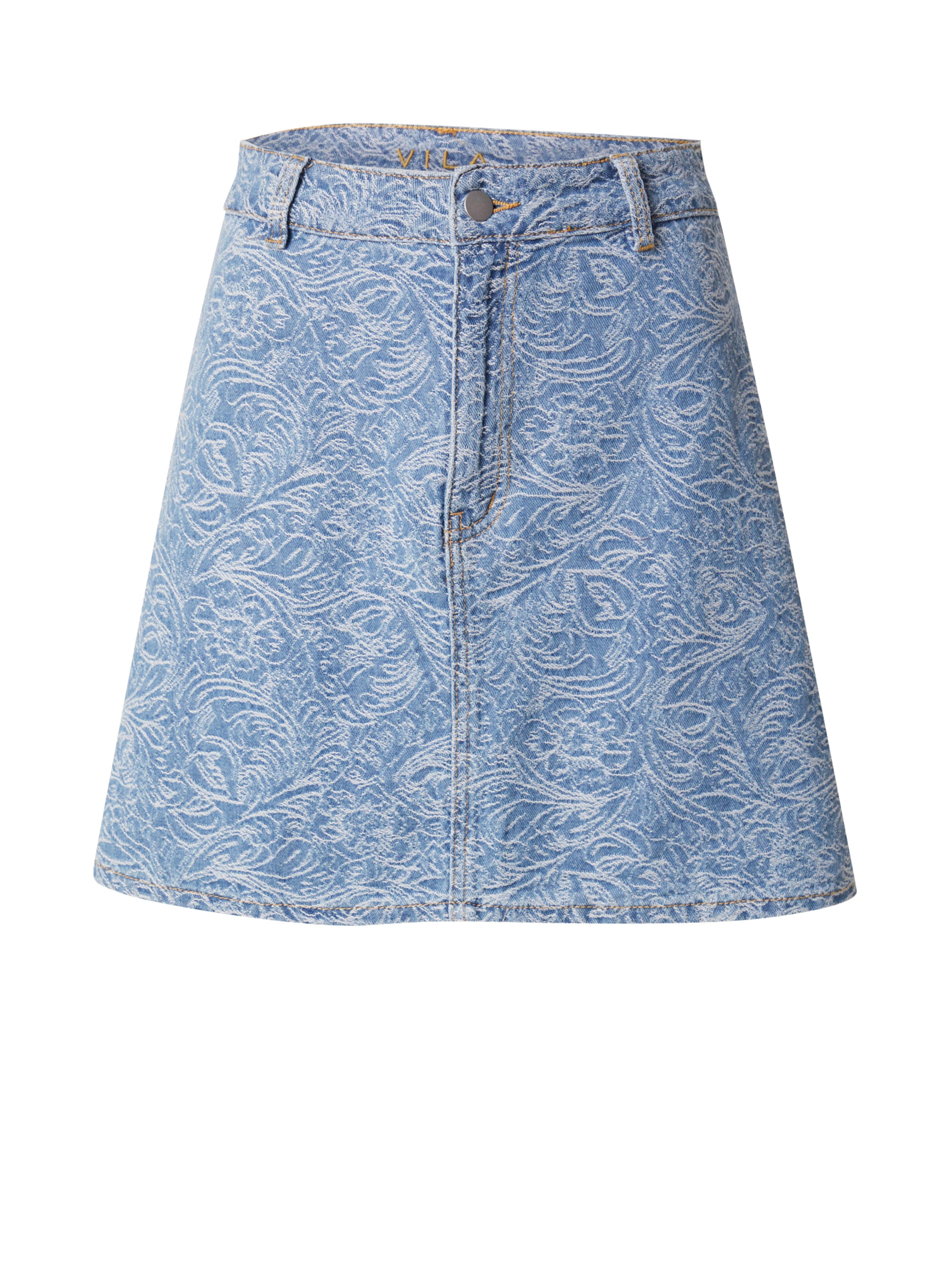 VILA Skirt 'VICHRIS' in Blue: front