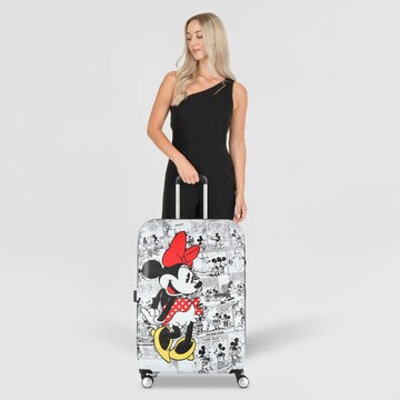 Trolley 'Wavebreaker Disney' di American Tourister in bianco