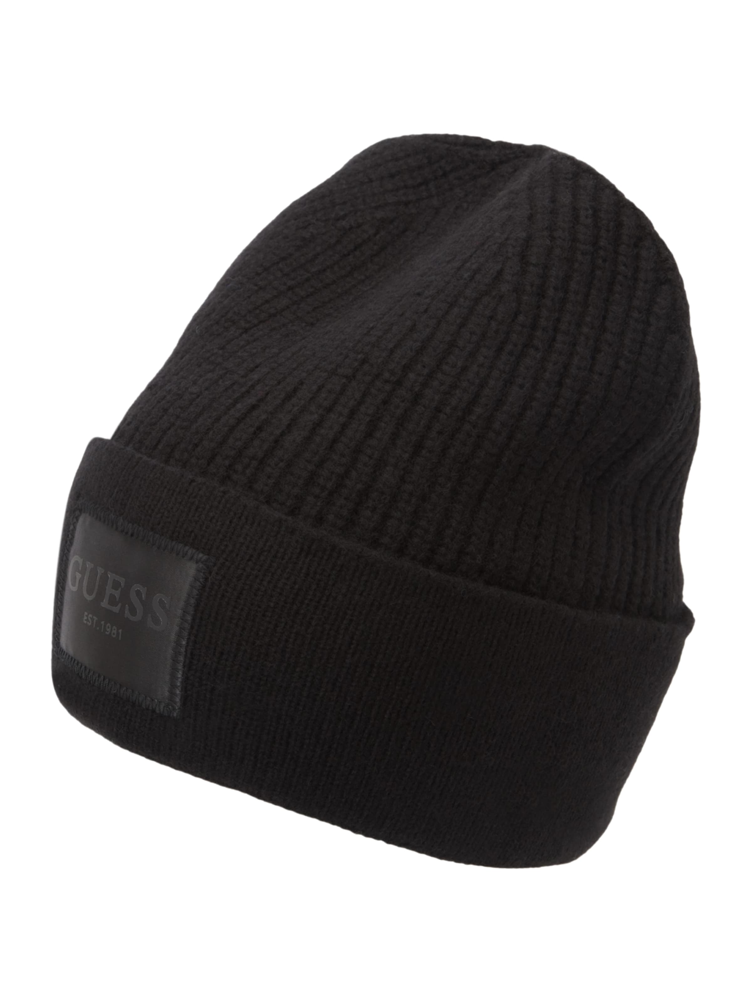 GUESS Beanie 'BRENTON' in Black: front