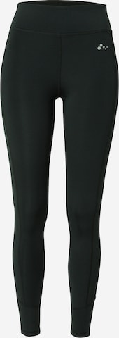 ONLY PLAY Skinny Spodnie sportowe 'MILA' w kolorze czarny: przód