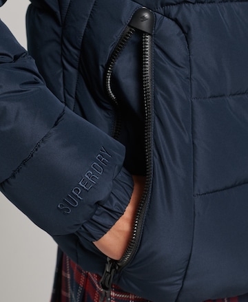 Superdry Winter Jacket in Blue