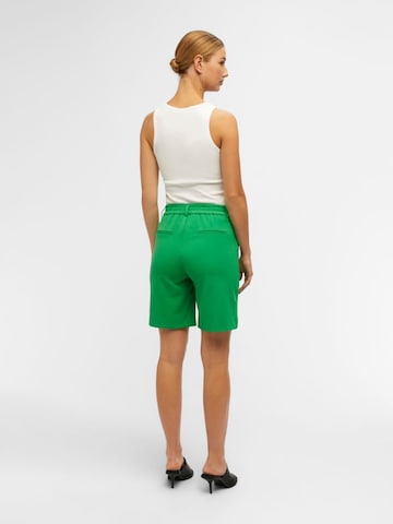 OBJECT Normalny krój Spodnie 'LISA' w kolorze zielony