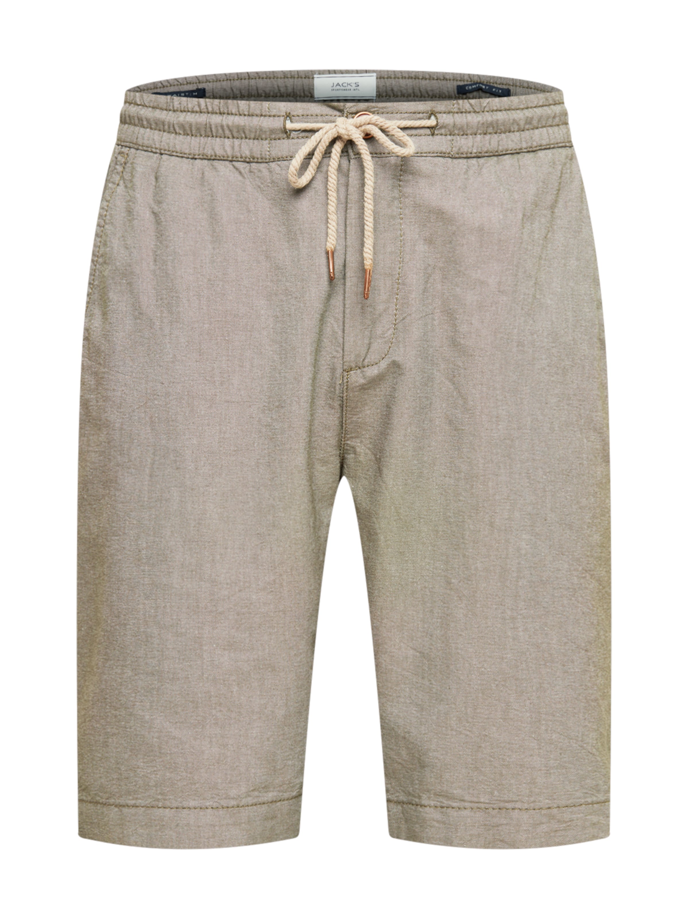 Jack's tavaline Püksid, värv roheline: eest vaates