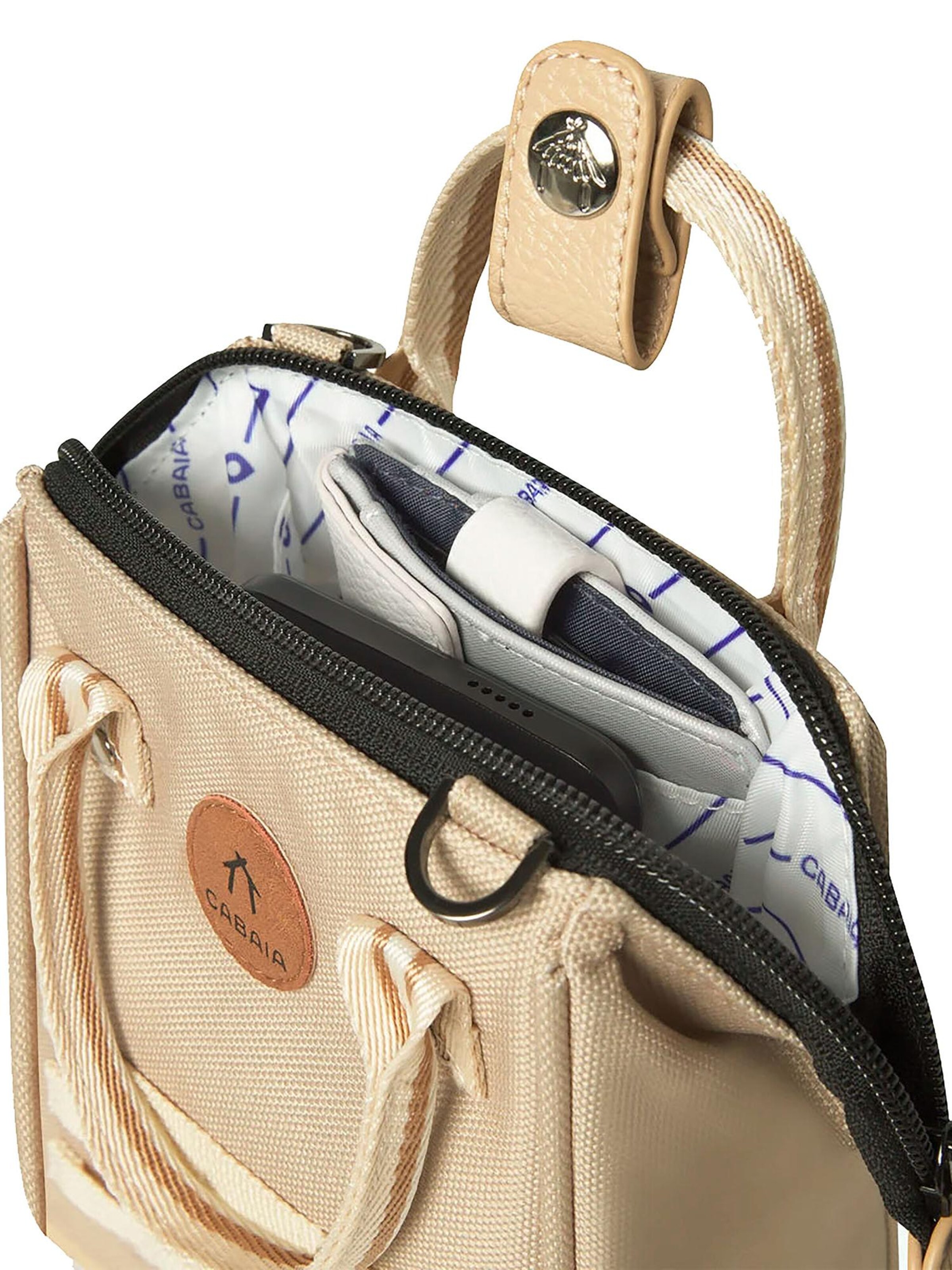 Cabaia Umhängetasche 'Lobito' in Beige