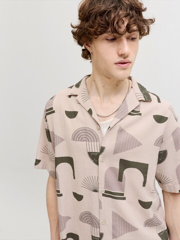 JACK & JONES - Ajuste confortable Camisa en beige