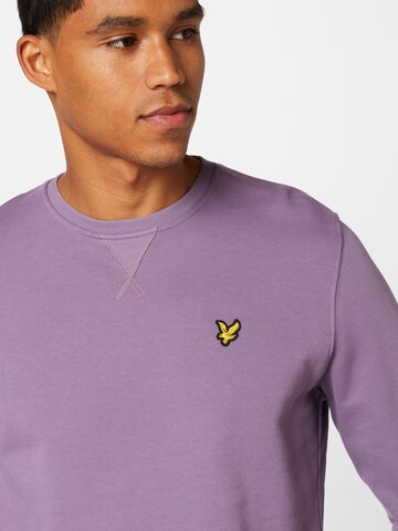 Lyle & Scott Sweatshirt in Lila