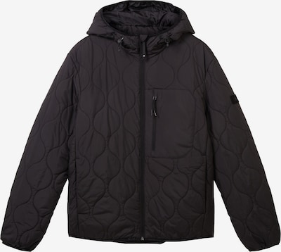 TOM TAILOR DENIM Prehodna jakna | črna barva, Prikaz izdelka
