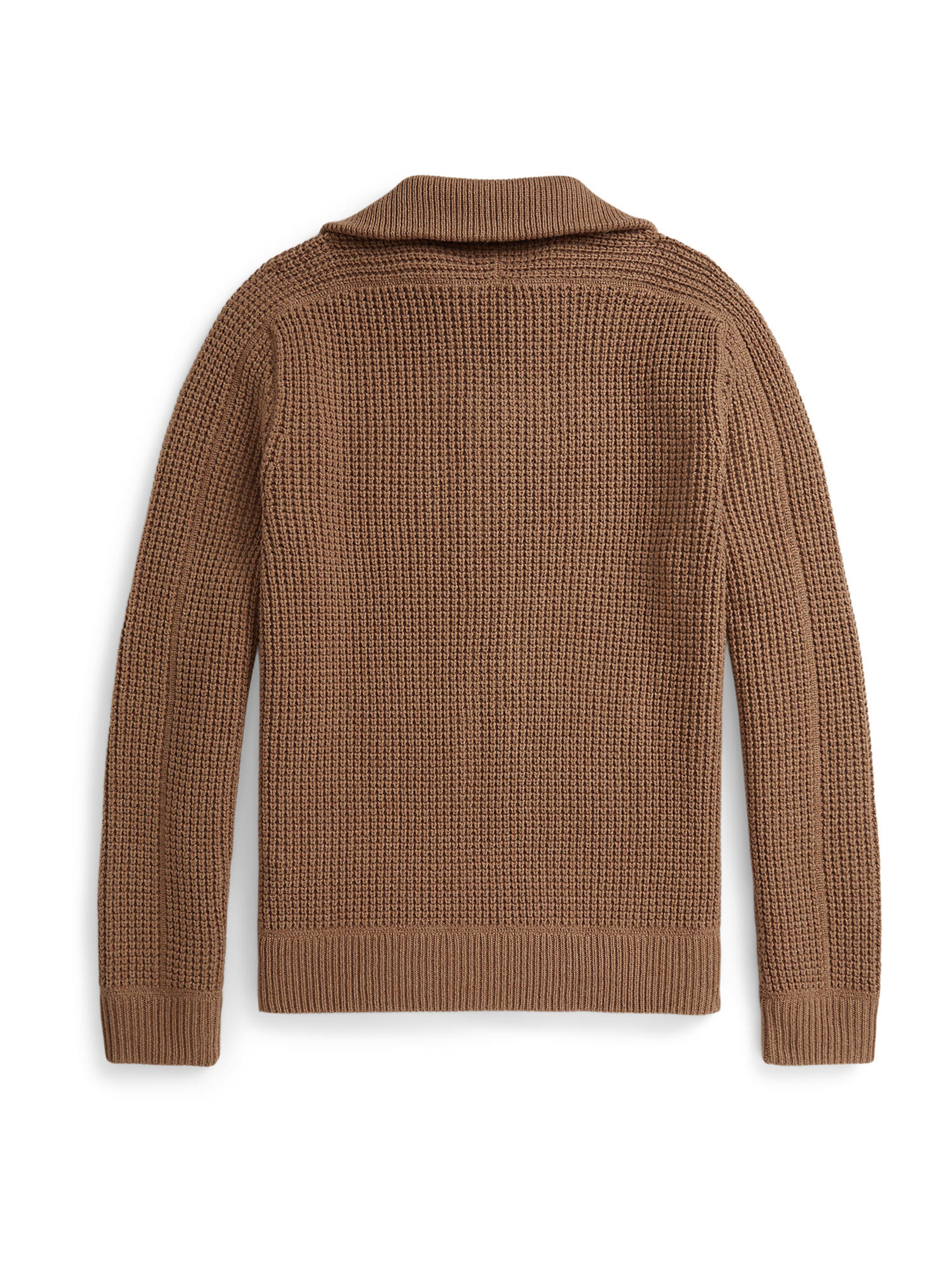 Polo Ralph Lauren Вязаная кофта в Коричневый