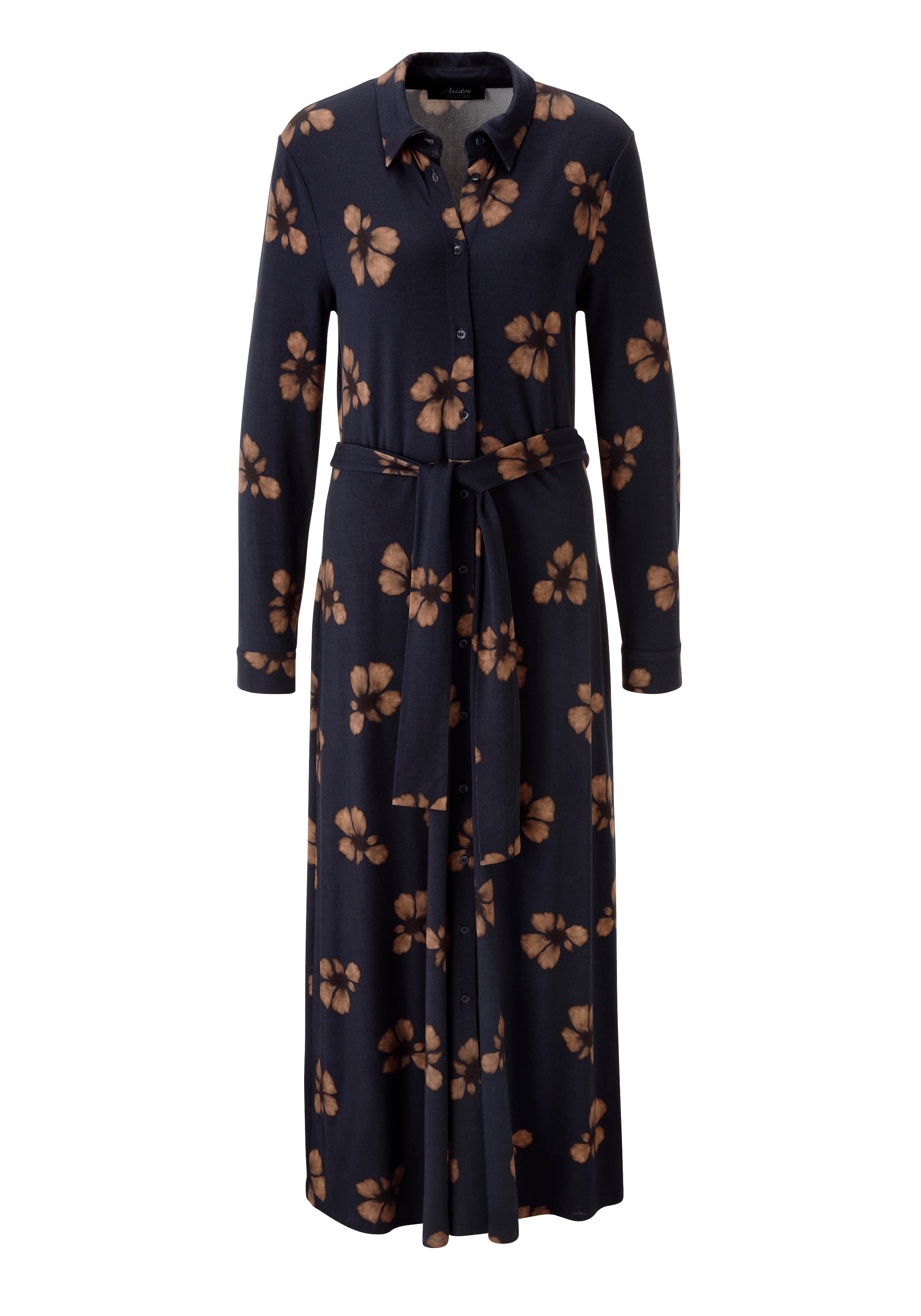 Aniston SELECTED Evening Dress in Blue: front