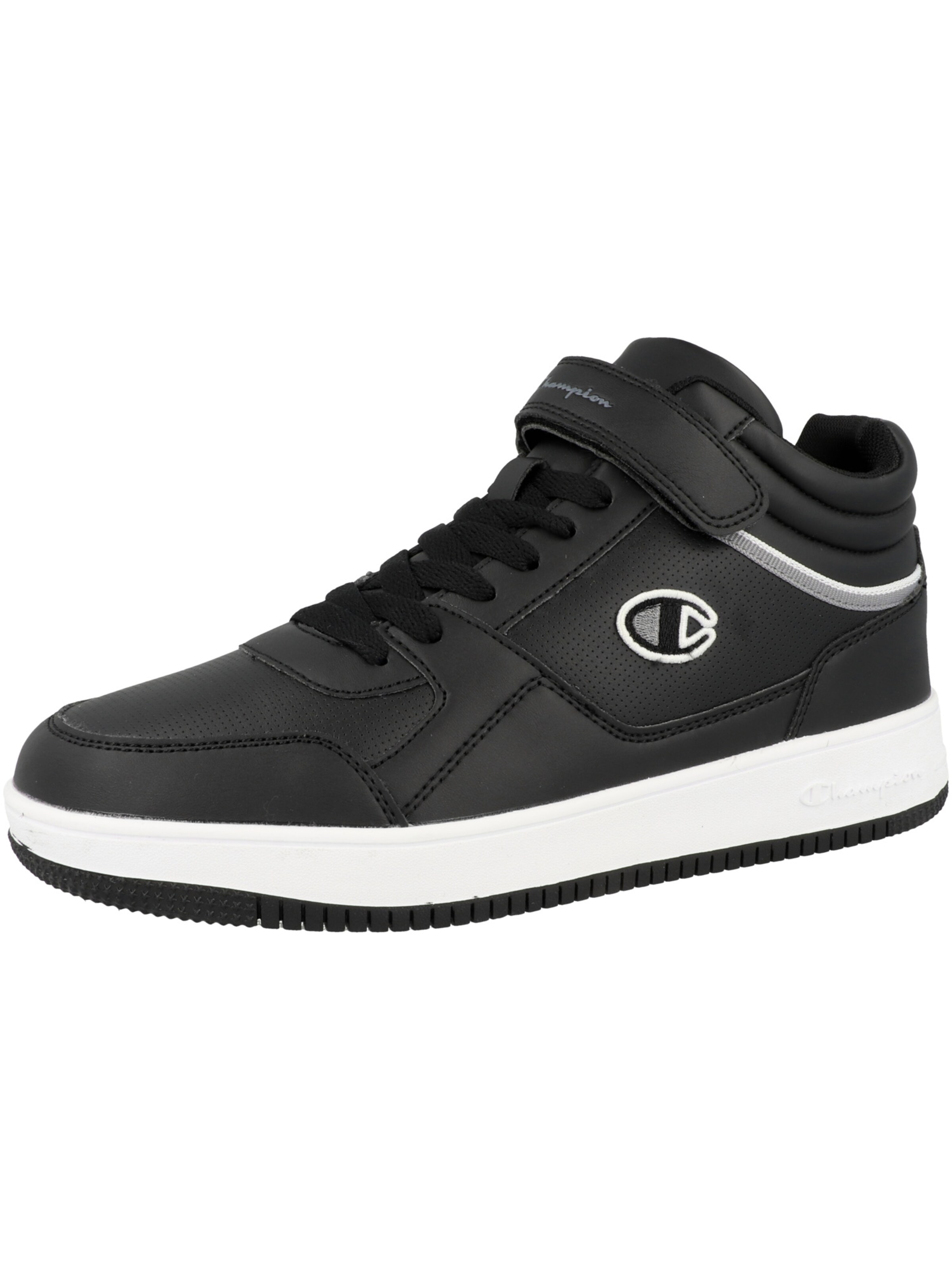 Champion High-Top Sneakers 'Rebound' in Black: front
