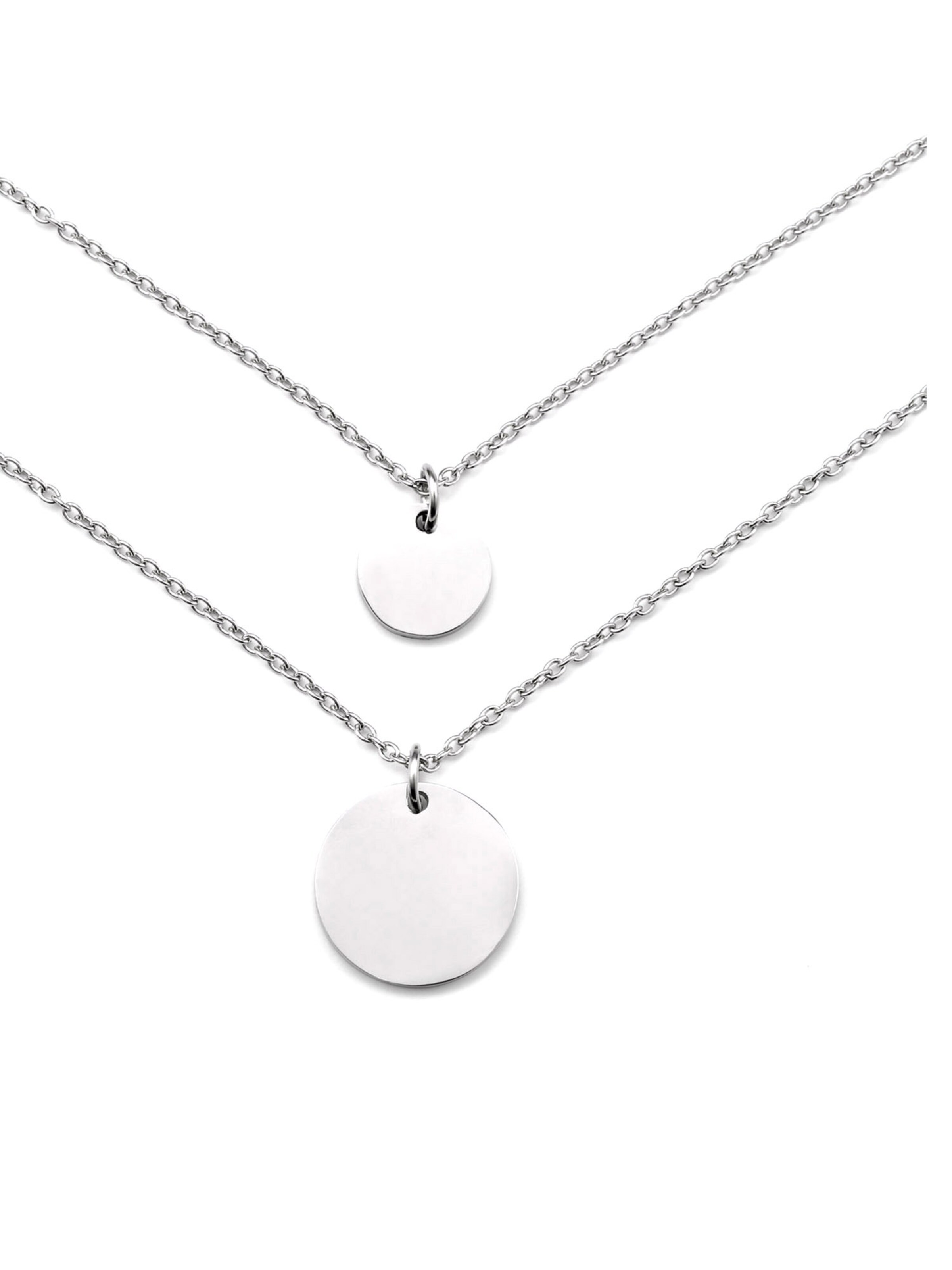 Heideman Ketting in Zilver: voorkant