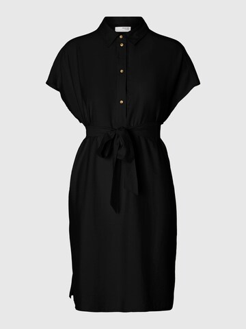SELECTED Blousejurk in Zwart: voorkant