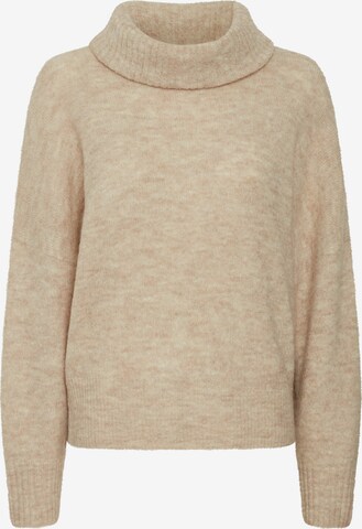 ICHI Pullover 'KAMARA' i beige: forside