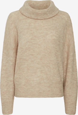 ICHI Pullover 'KAMARA' i beige: forside