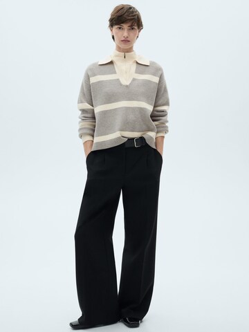 MANGO Sweter 'CUCO' w kolorze szary