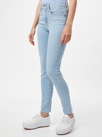 LEVI'S ® Skinny Jeans '721 High Rise Skinny' in Blue: front