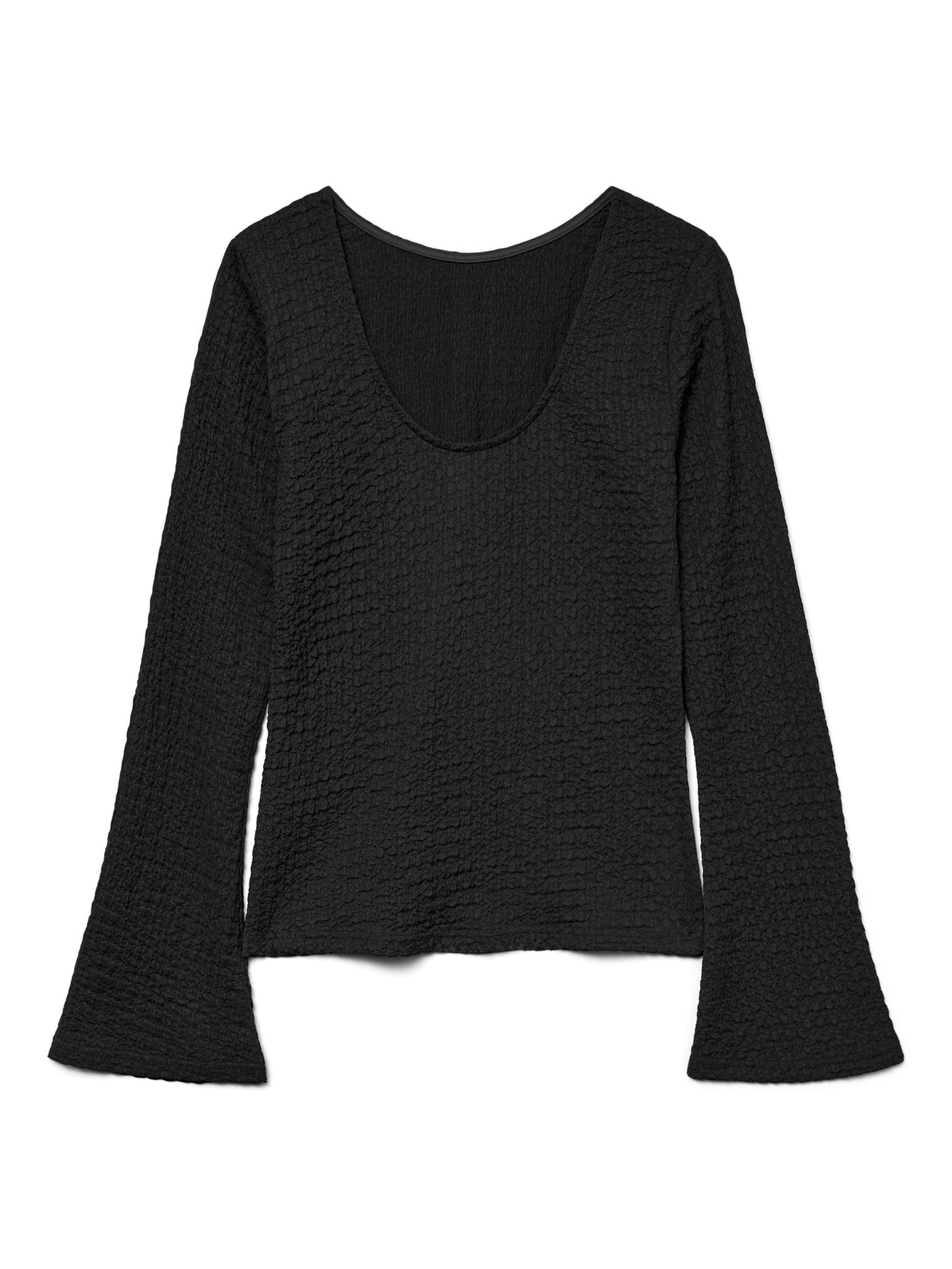 VERO MODA Shirt in Black: front