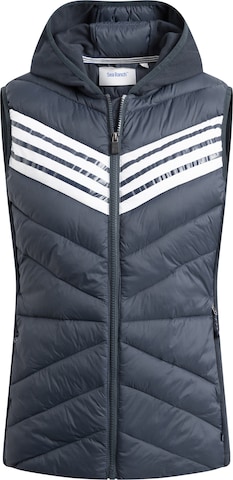 Sea Ranch Bodywarmer in Blauw: voorkant