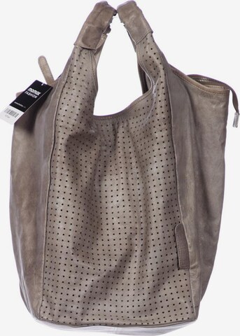 GREENBURRY Handtasche gross Leder One Size in Grau: predná strana